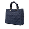 Dior Large Denim Cannage Lady Dior Secondhand