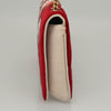 Secondhand Chanel Single flap Red Velvet Bag