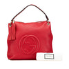Gucci Large Pebbled Calfskin Soho Convertible Hobo Secondhand