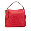 Gucci Large Pebbled Calfskin Soho Convertible Hobo Secondhand
