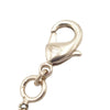Secondhand Chanel Gold Plated Rhinestone CC Logo and Heart Pendant Necklace