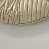 Secondhand Miu Matelassé Gold Leather Bag