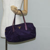 Secondhand Prada Re-Nylon Purple Nylon Bag