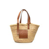 LOEWE Medium Raffia Anagram Basket Tote Secondhand