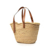 LOEWE Medium Raffia Anagram Basket Tote Secondhand