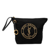 Saint Laurent Wool Embroidered Rive Gauche Pouch Secondhand