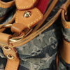 Secondhand Louis Vuitton Pleaty Blue Denim - Jeans Bag
