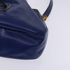 Secondhand Céline Seau Blue Leather Bag