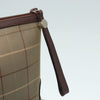 Secondhand Burberry Nova Check Beige Canvas Bag