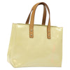 Secondhand Louis Vuitton Reade Beige Patent Leather Bag