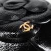 Secondhand Chanel Camélia Black Patent Leather Bag