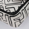 Secondhand Fendi Baguette White Canvas Bag