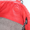 Secondhand Bottega Veneta Intrecciato Red Leather Bag