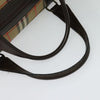 Secondhand Burberry Haymarket Beige Canvas Bag