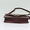 Secondhand Cartier Must line Burgundy Leather Bag
