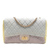 Chanel Tricolor Quilted Grosgrain Satin Reissue 2.55 Single Flap 227 Secondhand