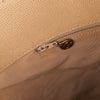 Chanel Grained Calfskin Tortoise Top Handle Tote Secondhand