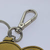 Prada Charm Logo Key Ring Saffiano Leather