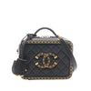 Chanel Small Lambskin CC Filigree Vanity Case Secondhand