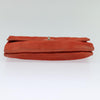 Secondhand Chanel Chocolate bar Red Suede Bag
