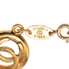Chanel CC Gold Plated Openwork Circle Charms Link Bracelet Secondhand