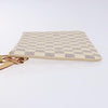 Secondhand Louis Vuitton Neverfull White Canvas Bag
