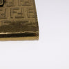Secondhand Fendi Zucchino Gold Patent Leather Accessories