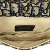 Dior Mini Oblique Canvas Saddle Bag Secondhand
