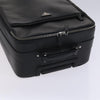 Secondhand Prada Triangle Logo Black Leather Bag