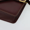 Secondhand Cartier Must line Burgundy Leather Bag