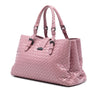 Bottega Veneta Small Nappa Intrecciato Roma Satchel Secondhand