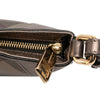 Burberry Supernova Check Canvas and Metallic Leather Crossbody Secondhand