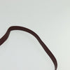 Secondhand Cartier Must line Burgundy Leather Bag