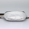 Secondhand Fendi FF Silver Leather Bag