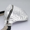 Secondhand Fendi FF Silver Leather Bag