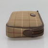 Secondhand Burberry Nova Check Beige Canvas Bag