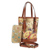 Secondhand Louis Vuitton Bucket Beige Canvas Bag