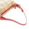 Burberry Haymarket Check Canvas Shoulder Bag Secondhand