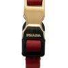 Prada City Calf Leather Tuc Key Ring Secondhand