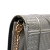 Dior Metallic Patent Microcannage Diorama Wallet on Chain Secondhand