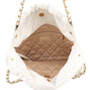 Chanel Small Shiny Calfskin 22 Hobo Secondhand