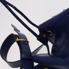 Secondhand Céline Seau Blue Leather Bag