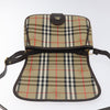Secondhand Burberry Nova Check Beige Canvas Bag