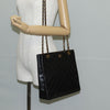 Secondhand Chanel Shopping Black Leather Bag