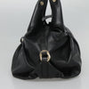 Secondhand Bulgari Chandra Black Leather Bag