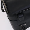 Secondhand Prada Triangle Logo Black Leather Bag