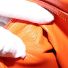 Secondhand Louis Vuitton Lockit Orange Leather Bag