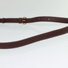 Secondhand Cartier Must line Burgundy Leather Bag