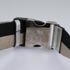 Secondhand Fendi FF Silver Leather Bag
