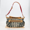 Secondhand Louis Vuitton Pleaty Blue Denim - Jeans Bag